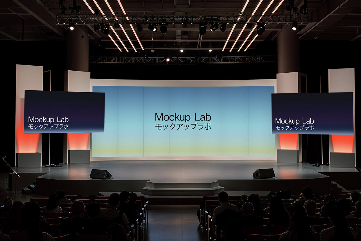 Conference Stage 01ML Mockup 2
