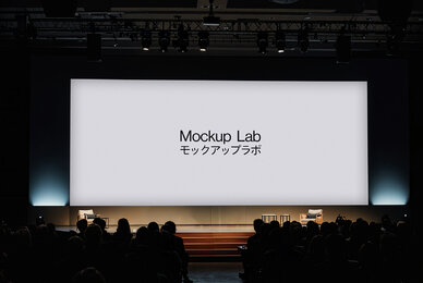 Conference Stage 02ML Mockup