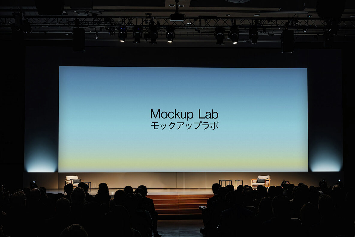 Conference Stage 02ML Mockup 2