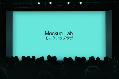 Conference Stage 03ML Mockup