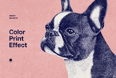 Vintage Print Photo Effect