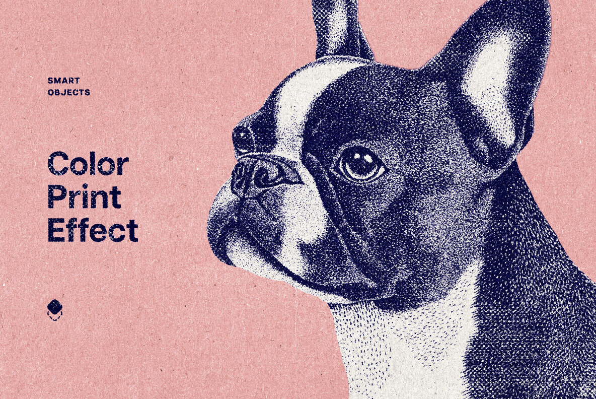 Vintage Print Photo Effect 1