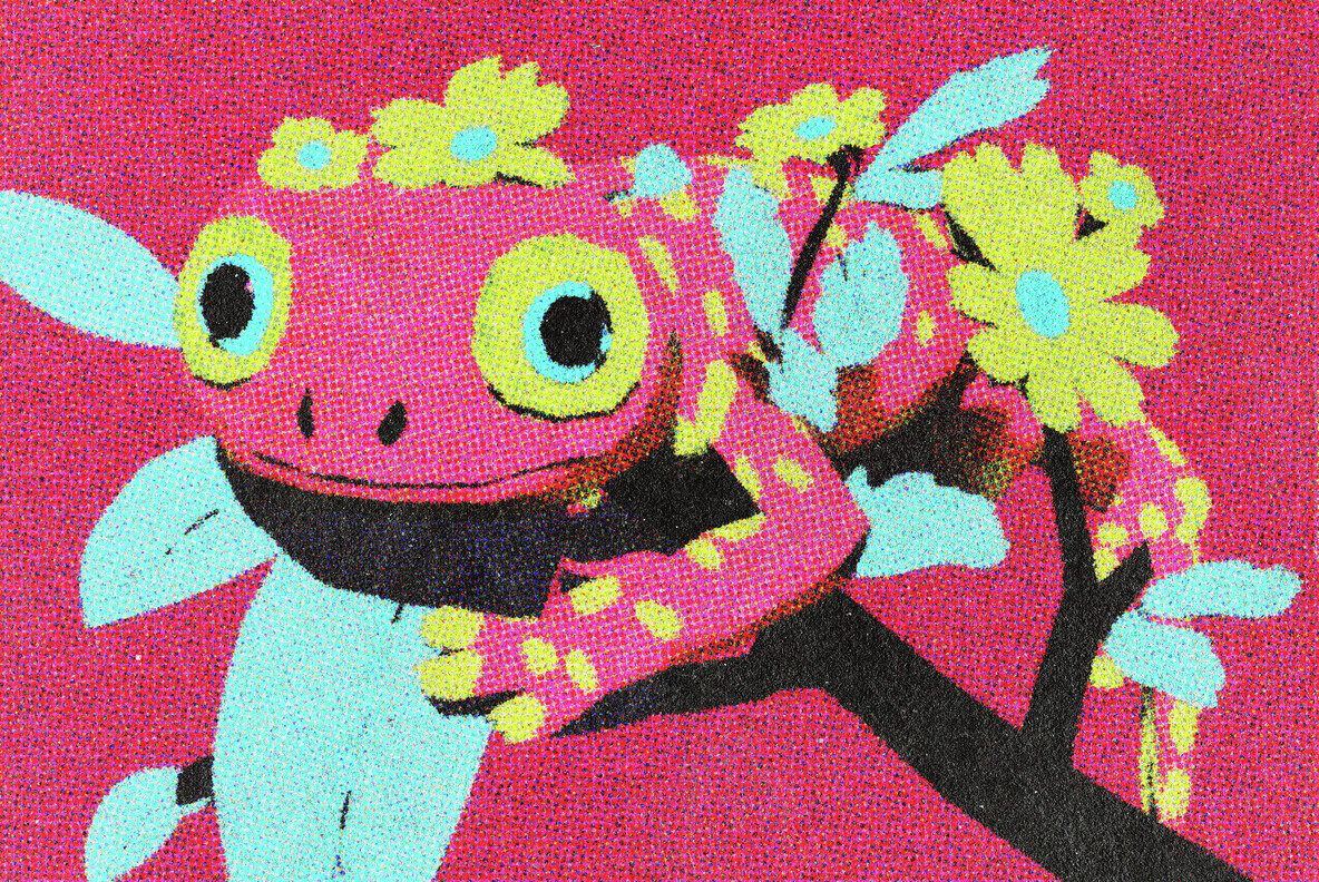 Halftone Print Style Effect 6