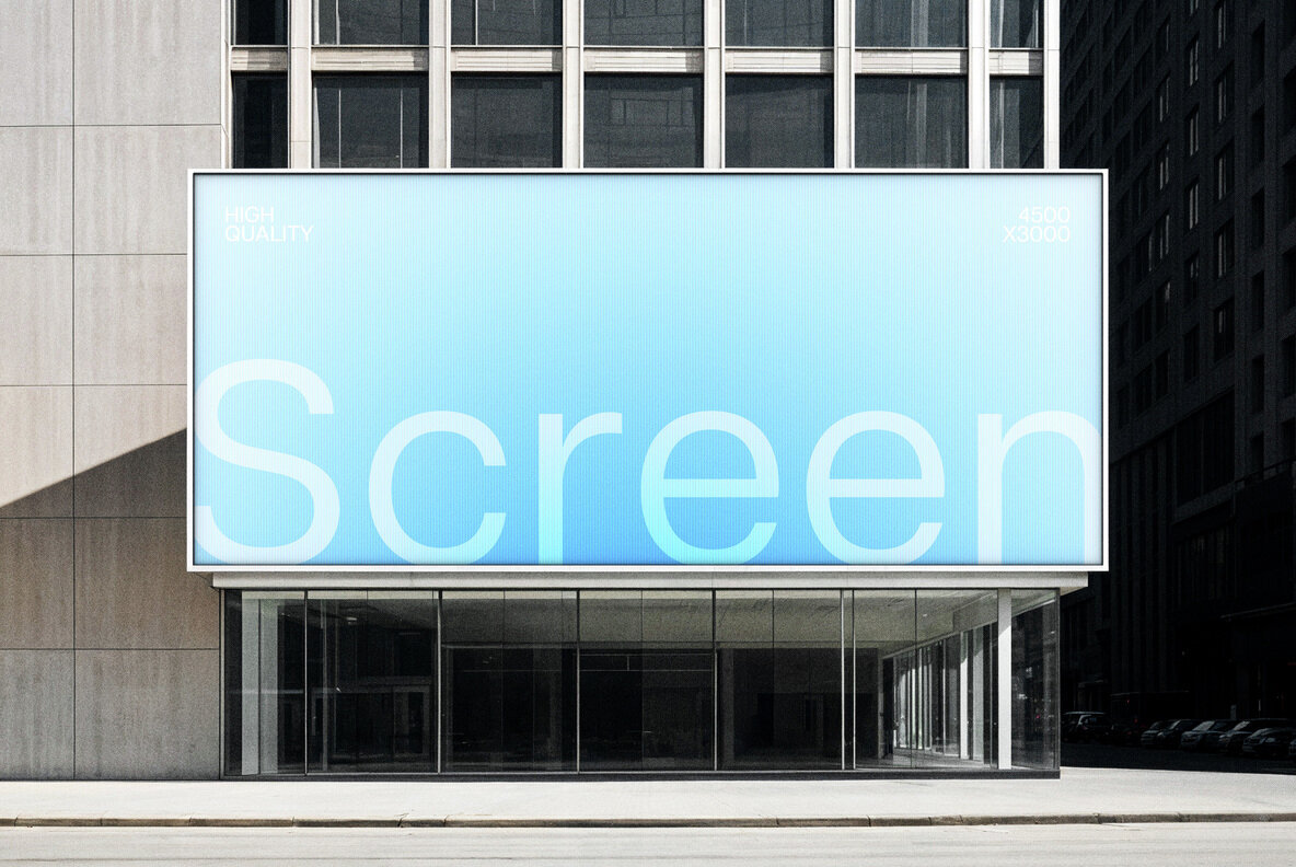 Large Outdoor Screen Mockup 2