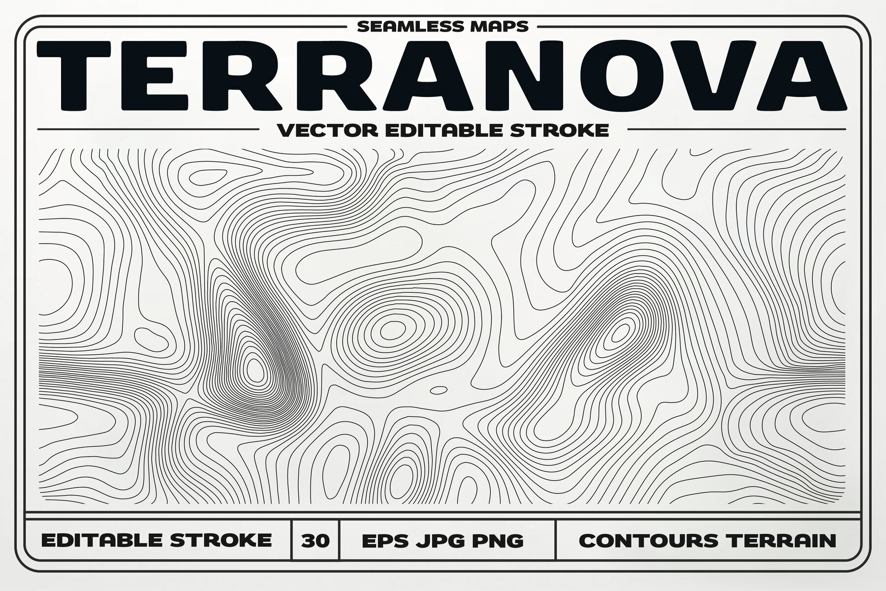 Terranova   Seamless Topographic Maps 1
