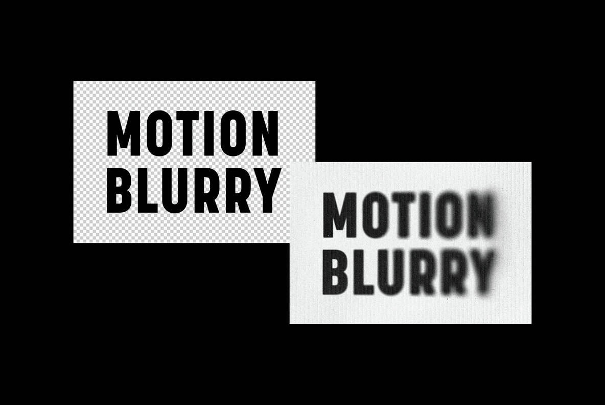 Side Blur Paper Text Effect 5