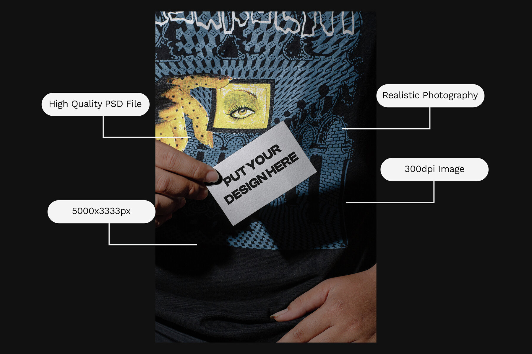 4 Realistic Scene Business Card Mockup   VOL 1 2