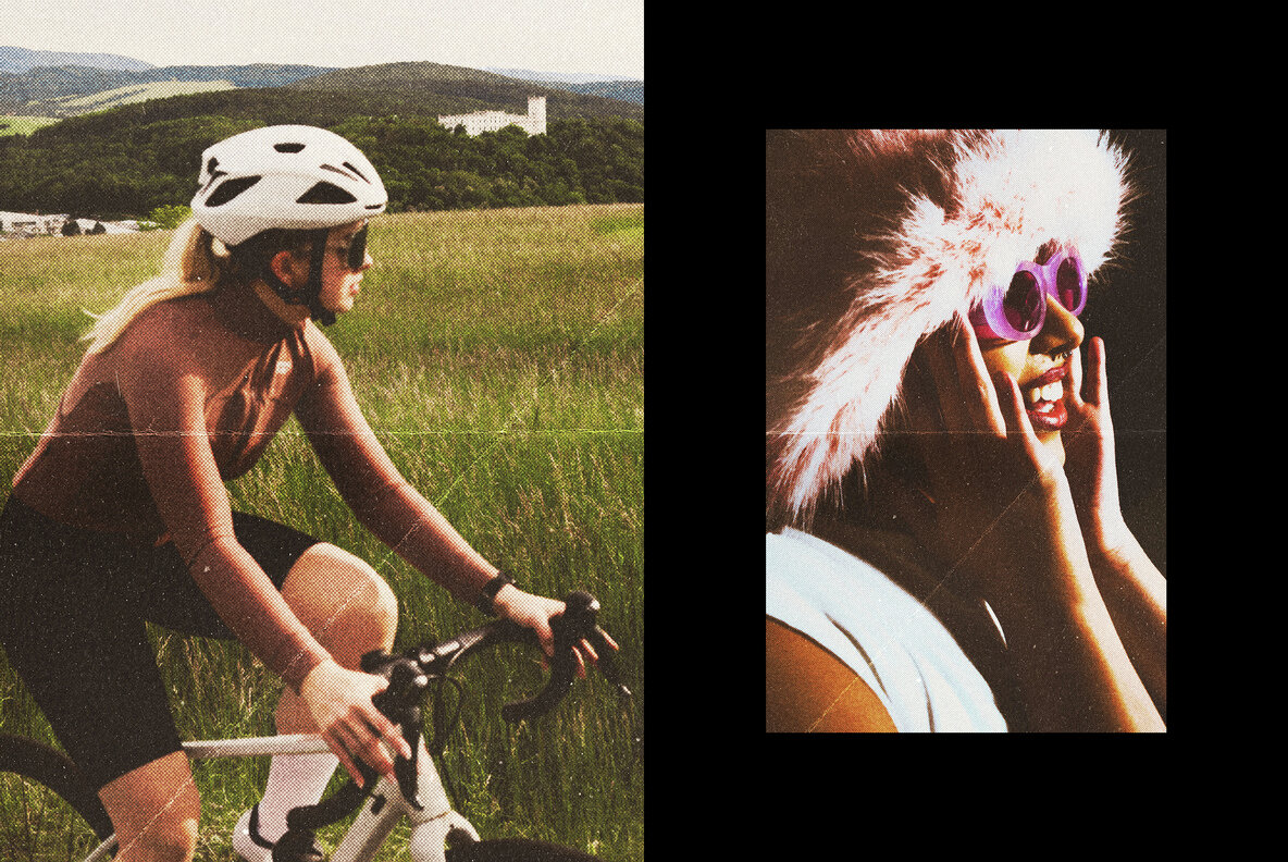 Folded Paper Vintage Photo Effect 6