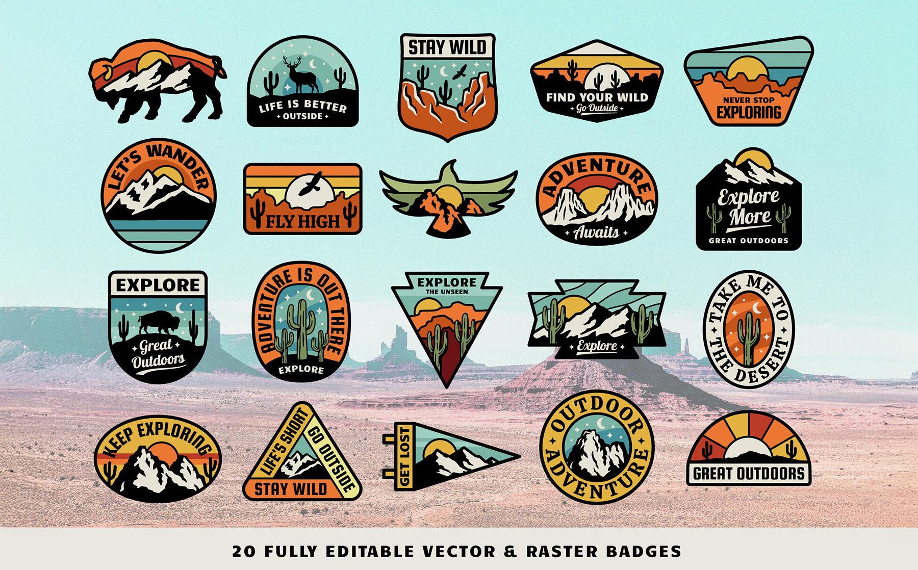 Outdoor Adventure Badges 7