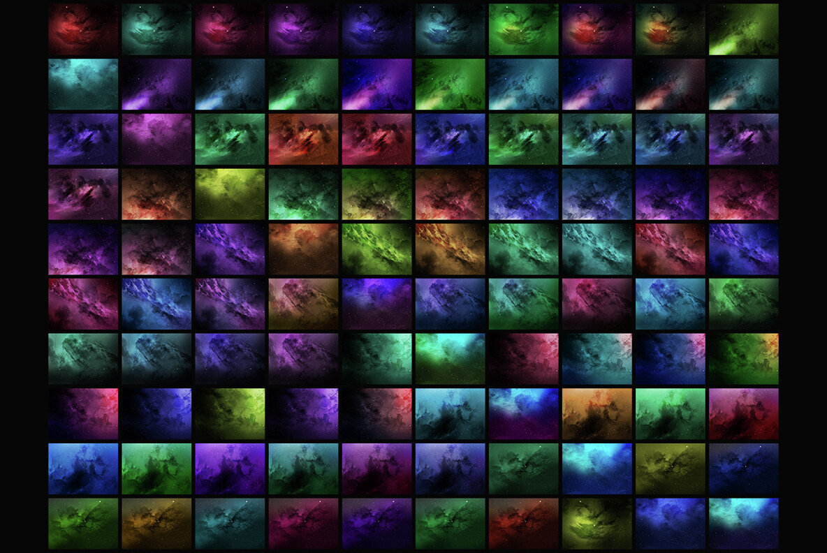 100 Space Backgrounds 3