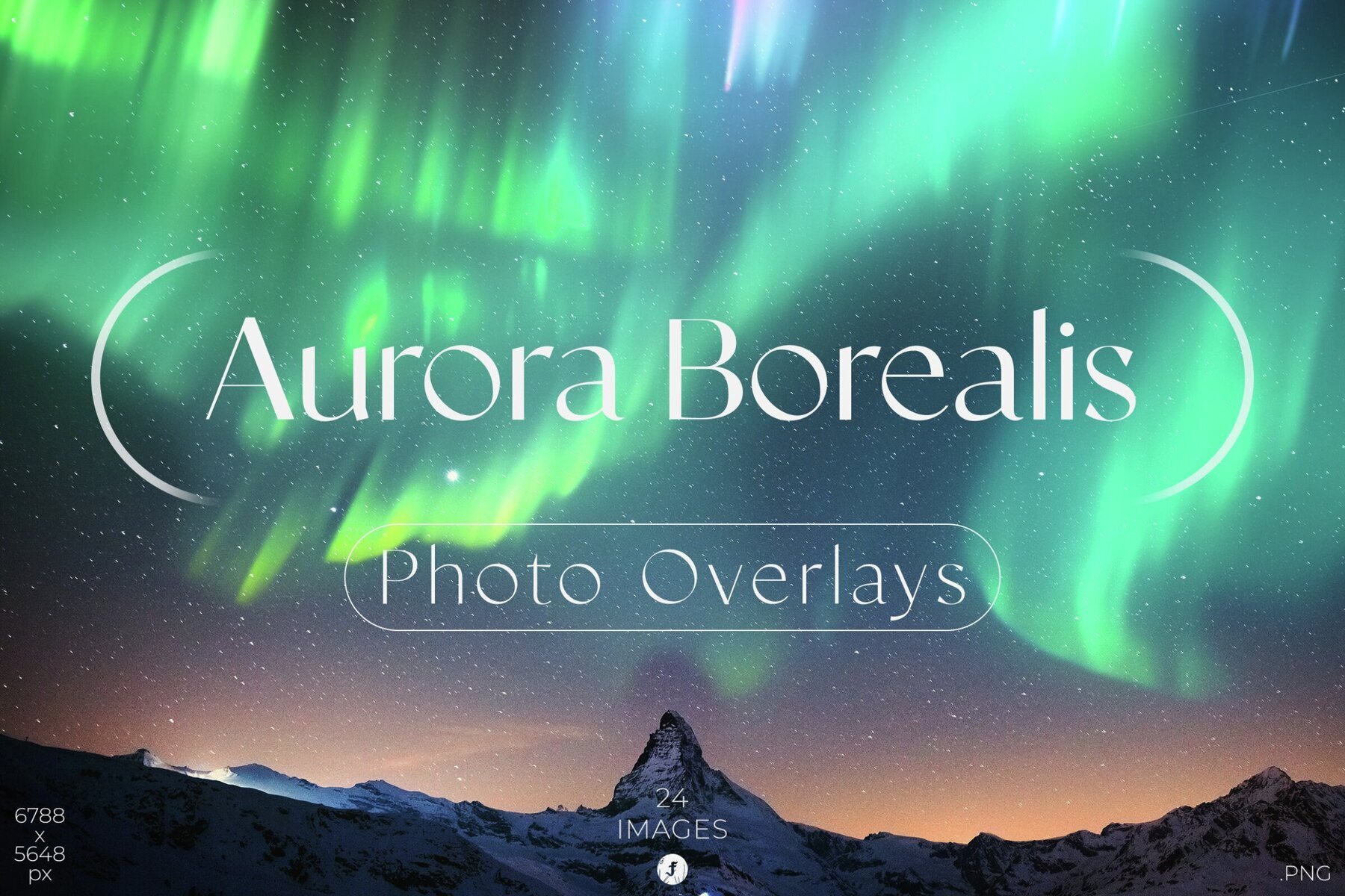 Aurora Borealis Overlays 1