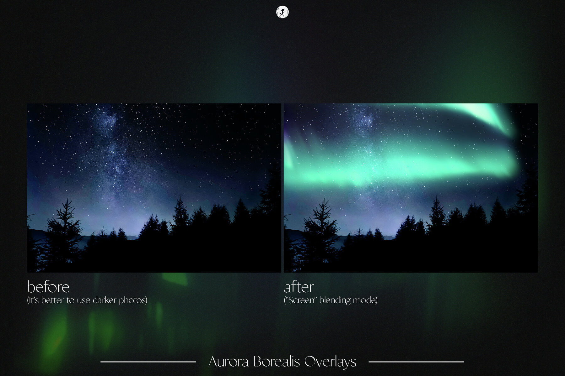 Aurora Borealis Overlays 2
