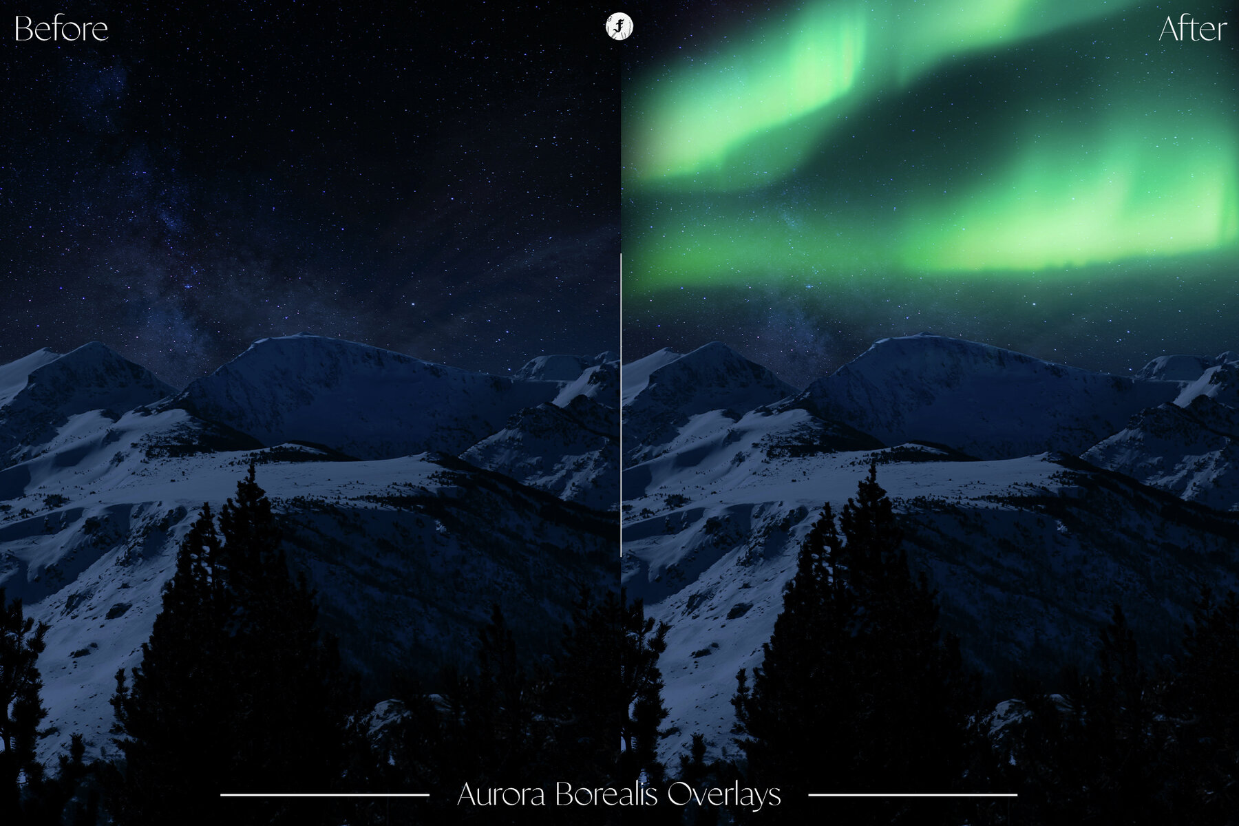 Aurora Borealis Overlays 5