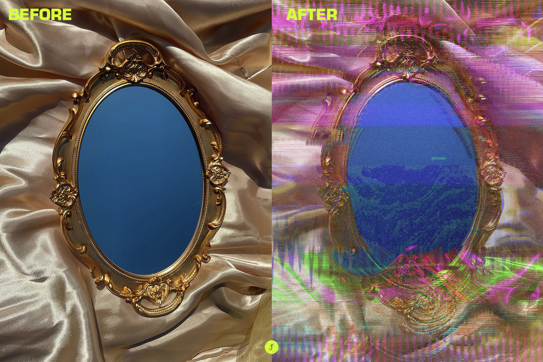 Bad Signal Photo Effect 5