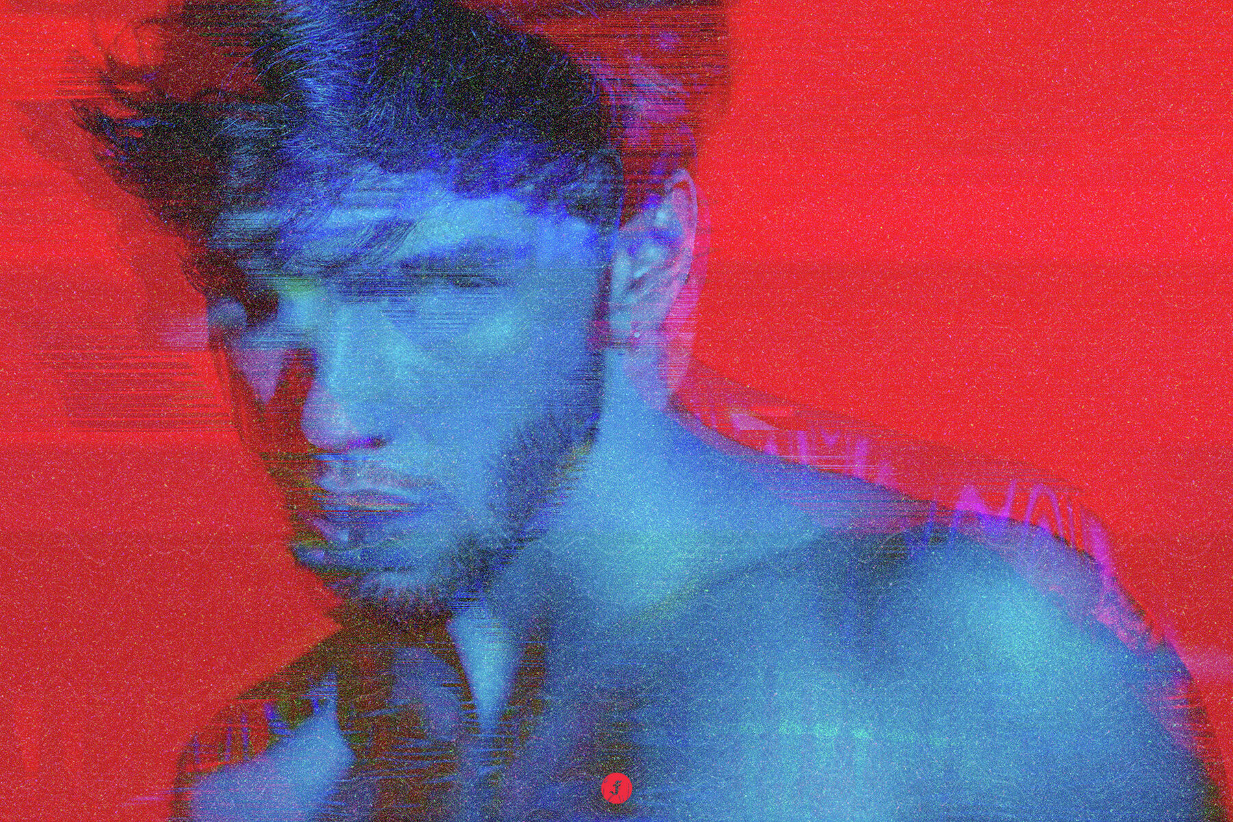 Bad Signal Photo Effect 10