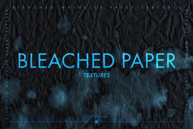 Bleached Black Paper Textures