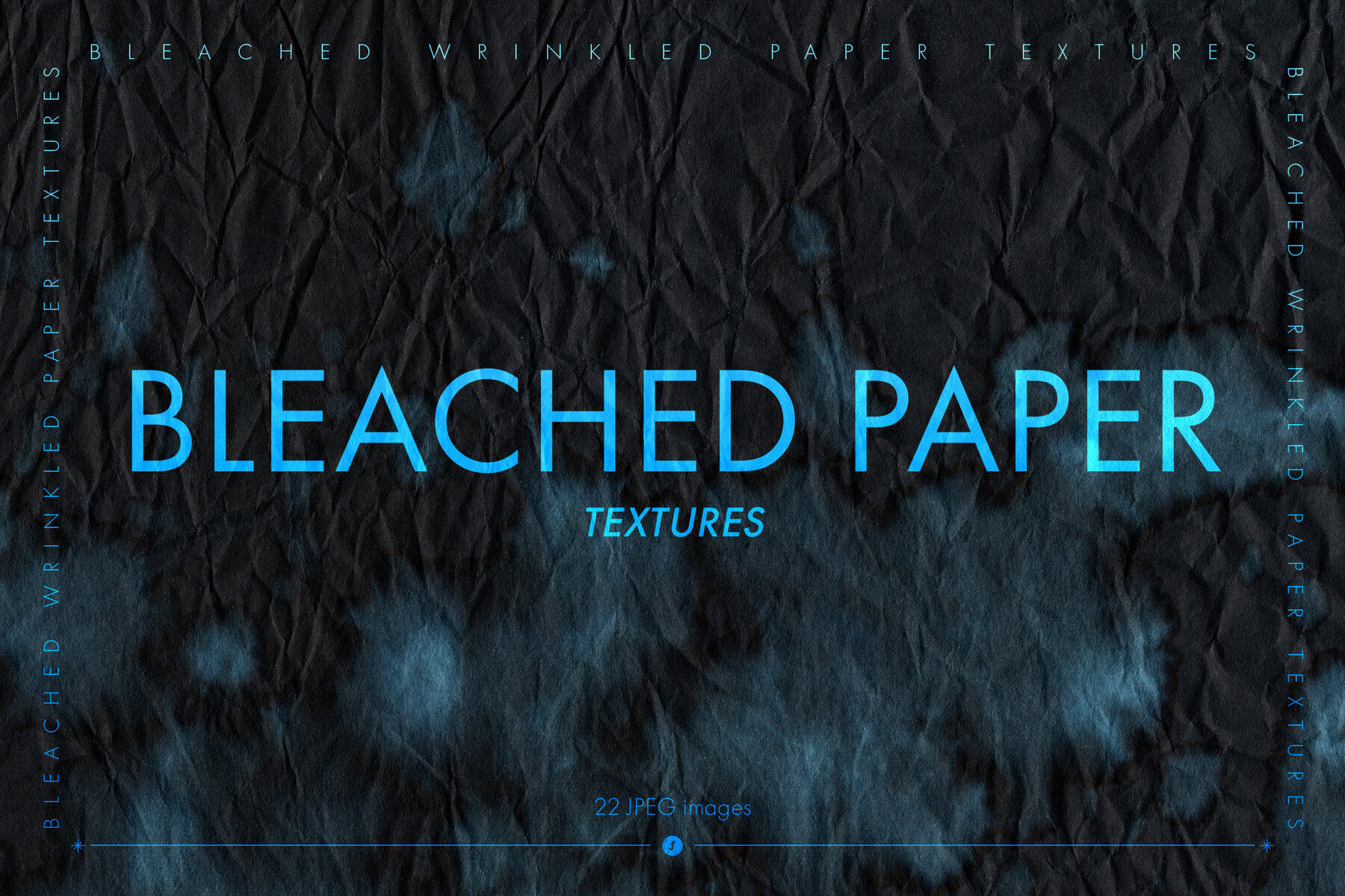 Bleached Black Paper Textures 1