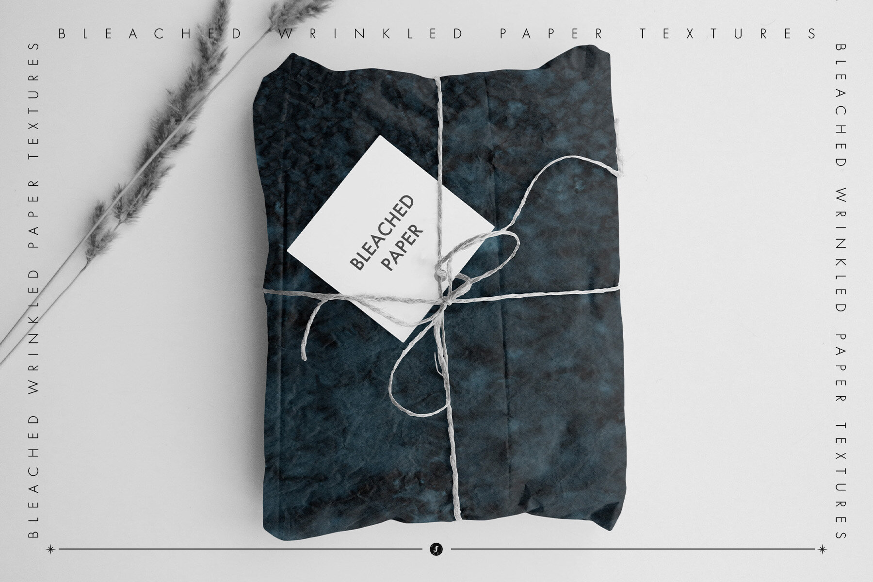 Bleached Black Paper Textures 9