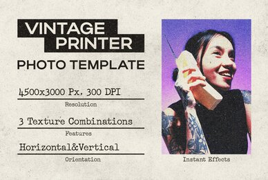 Authentic Vintage Printer