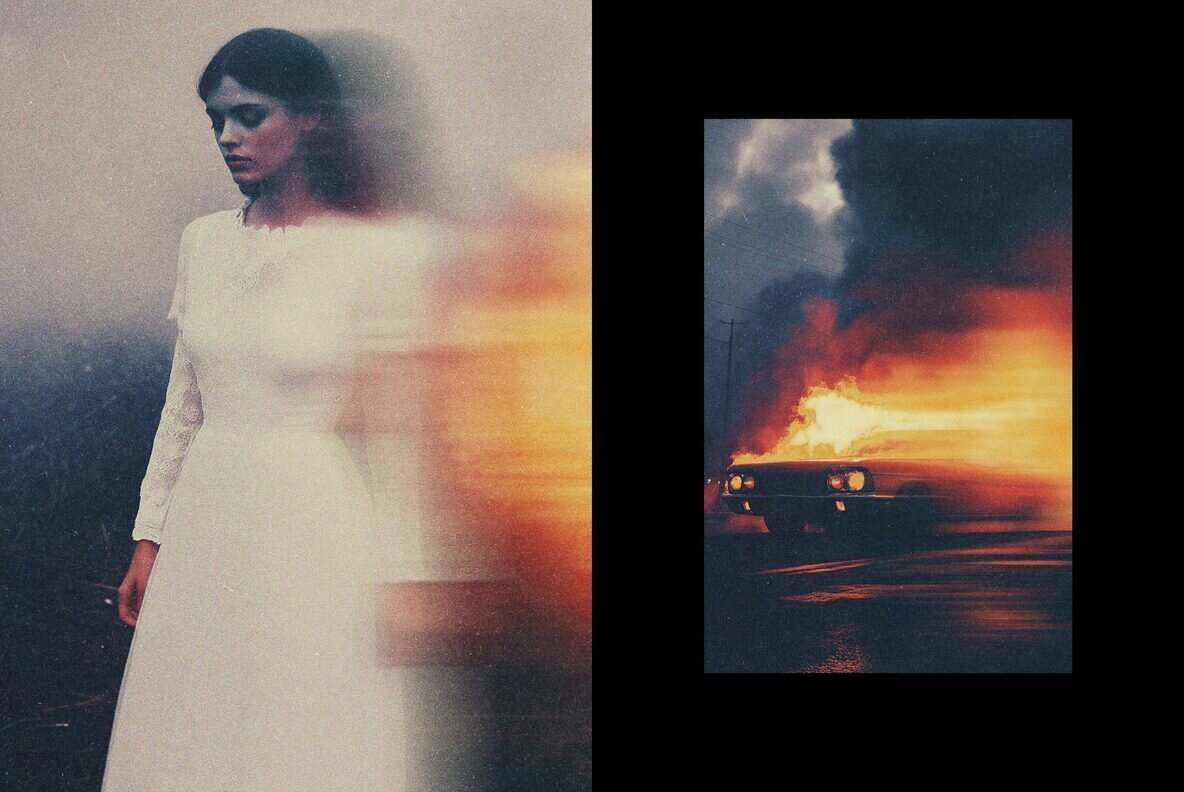 Blurred Cinematic Photo Template 2