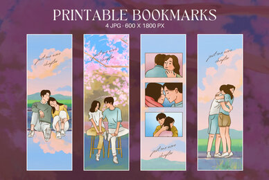 Anime Printable Bookmarks