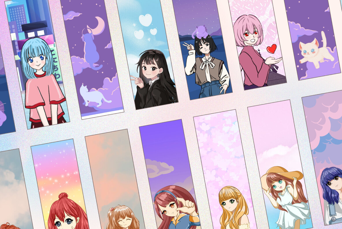 Anime printable bookmarks 3