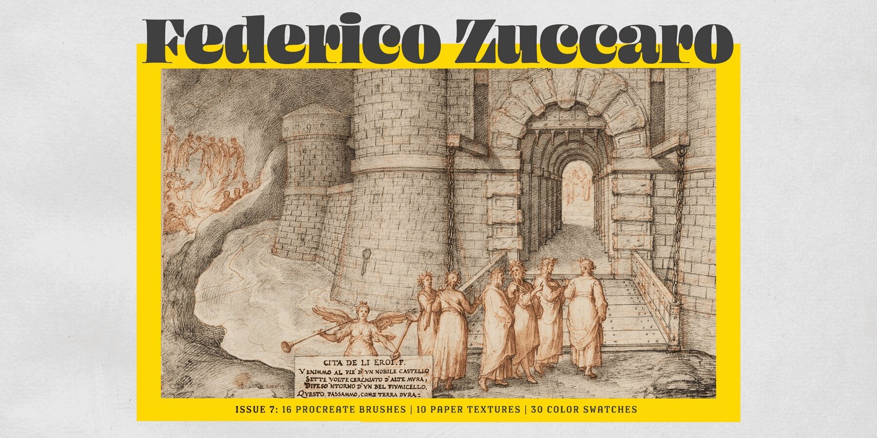 Federico Zuccaro Procreate Kit 1