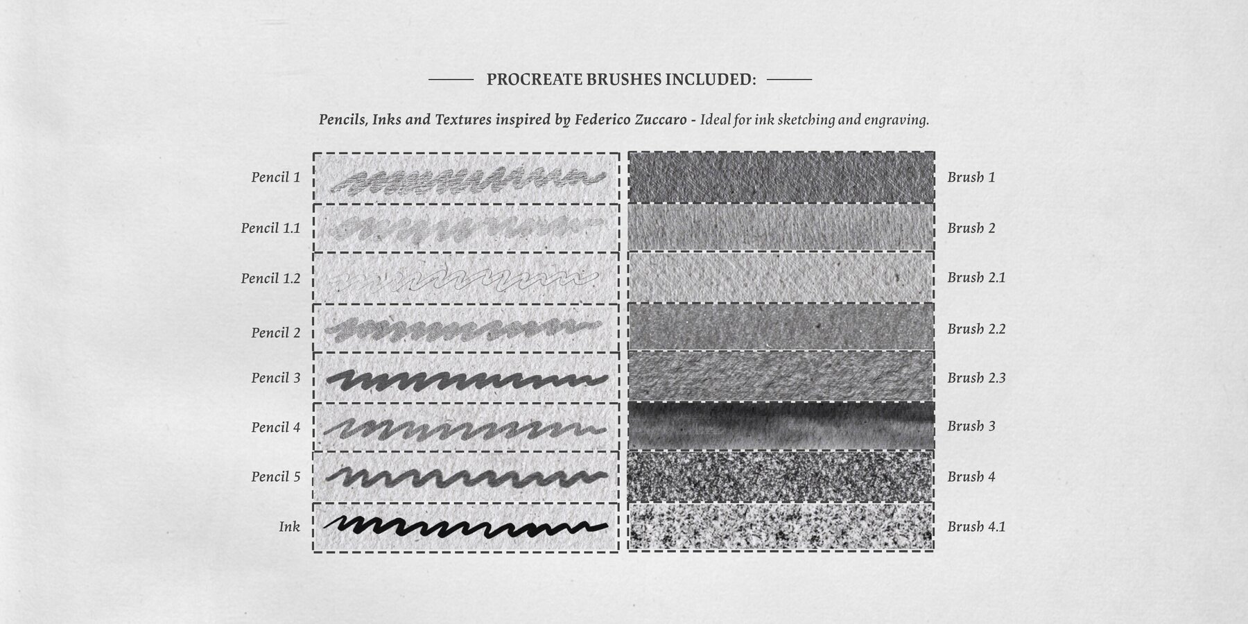 Federico Zuccaro Procreate Kit 4