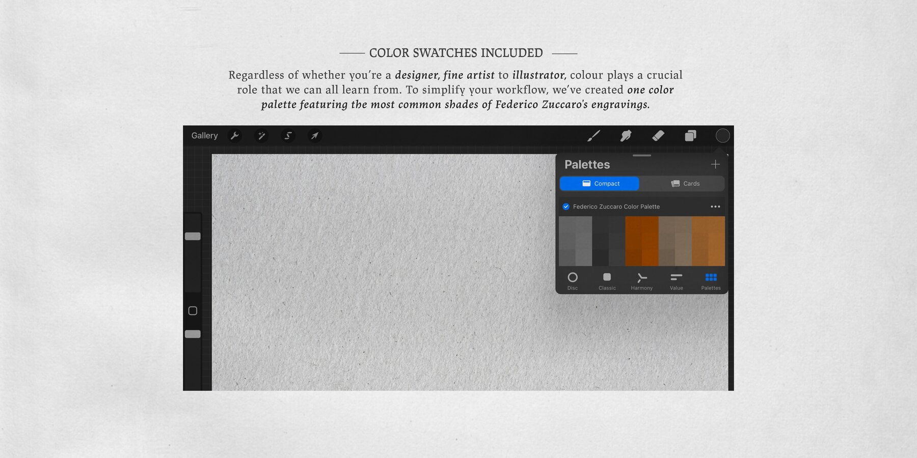 Federico Zuccaro Procreate Kit 6