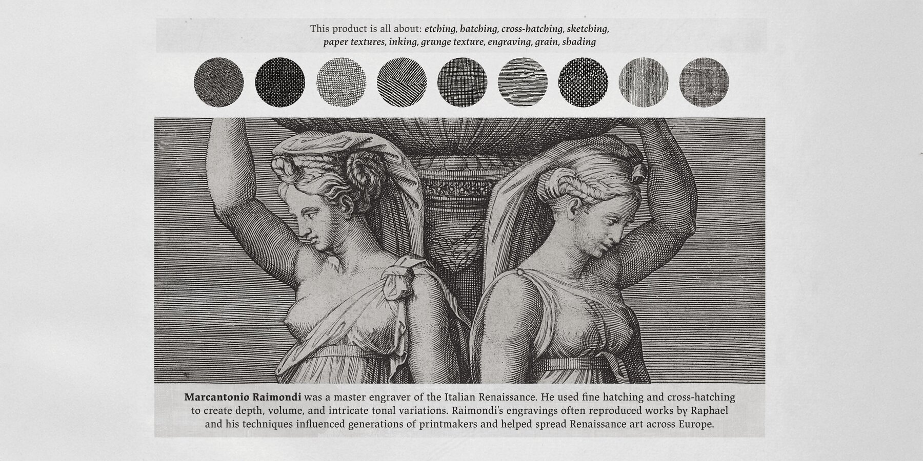 Marcantonio Raimondi Procreate Kit 6