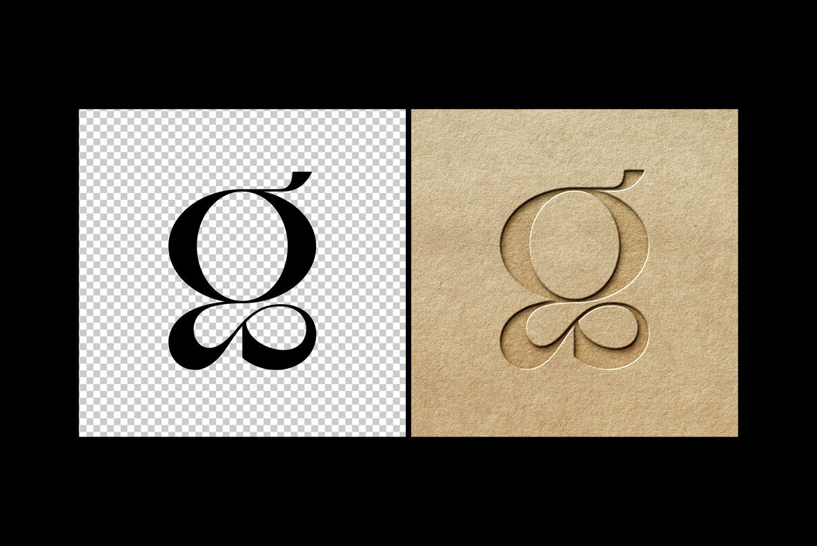 Craft Cut Out Paper Mockup 3