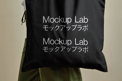 Tote Bag 01ML Mockup