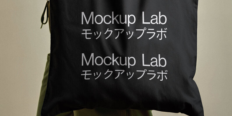 Tote Bag 01ML Mockup