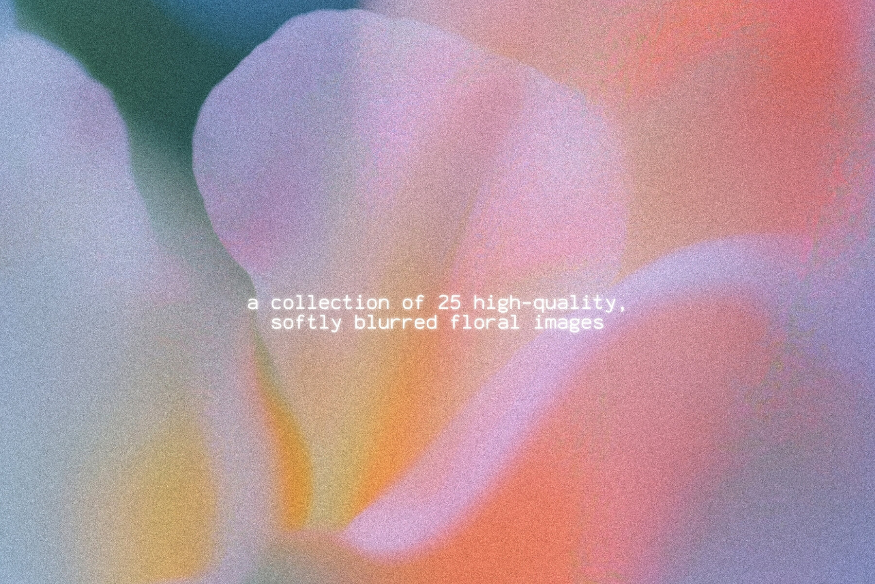 25 Noisy Textured Floral Backgrounds 3