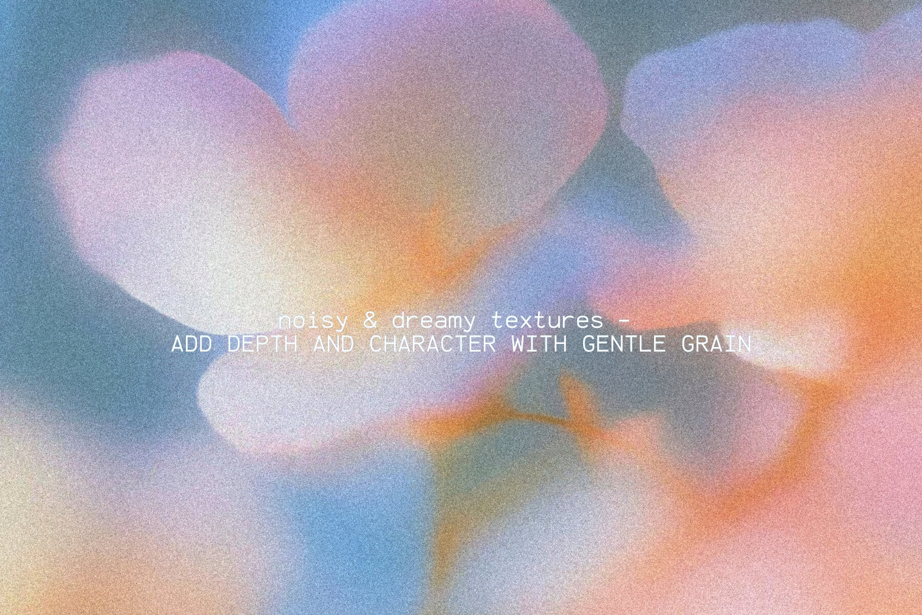 25 Noisy Textured Floral Backgrounds 7