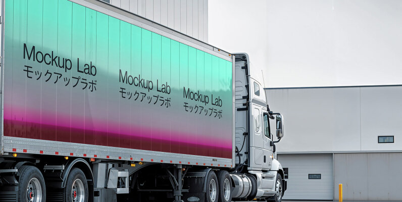Truck 01ML Mockup