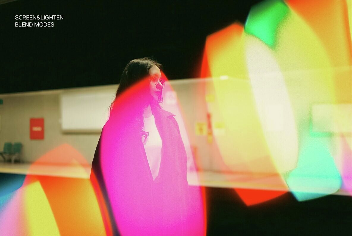 Vintage Light Overlay Pack 3