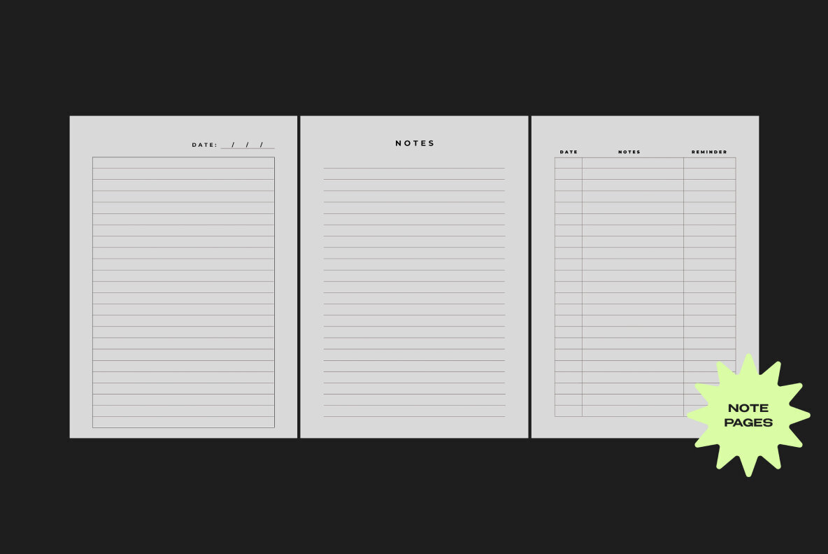 Printable Planner Pages 2