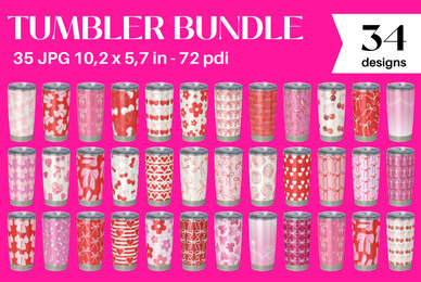 Coquette Tumbler Design Bundle