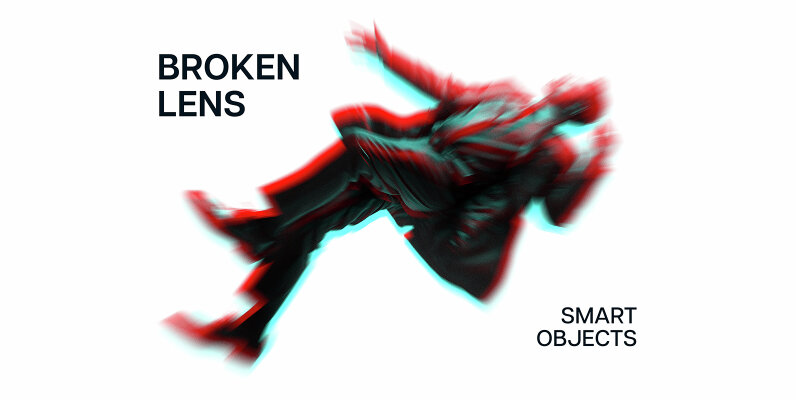 Broken Lens Motion Blur Photo Effect