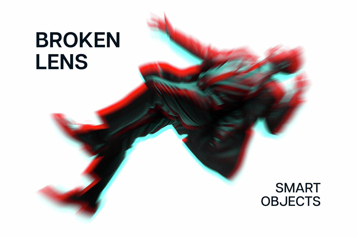 Broken Lens Motion Blur Photo Effect 1