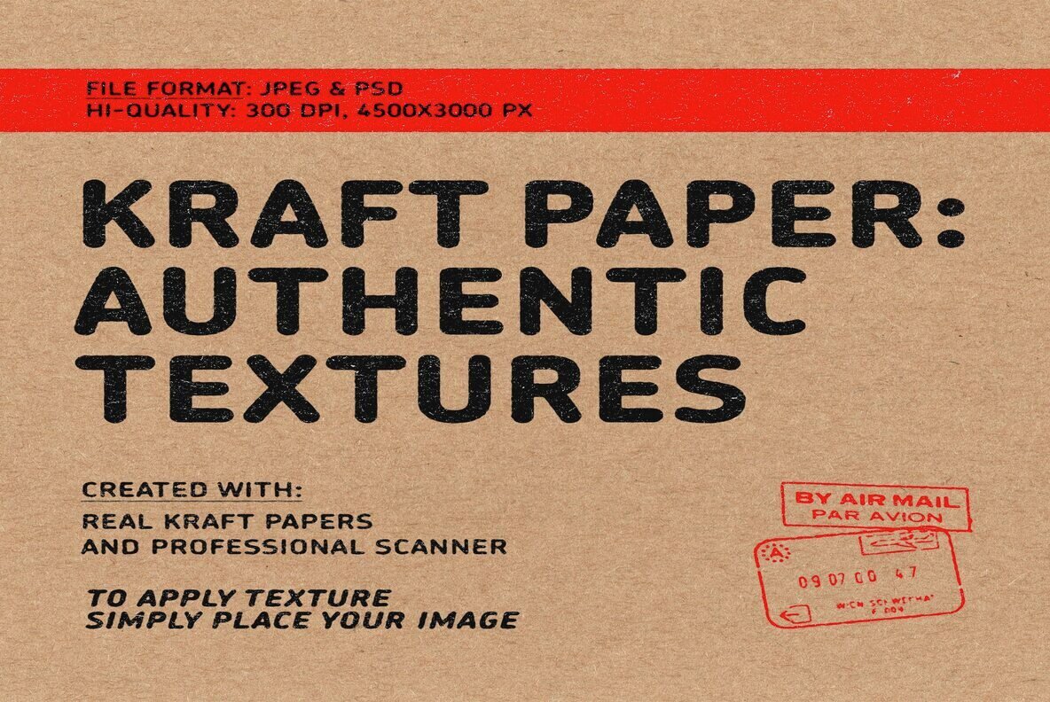 Kraft Paper Authentic Textures Pack 3