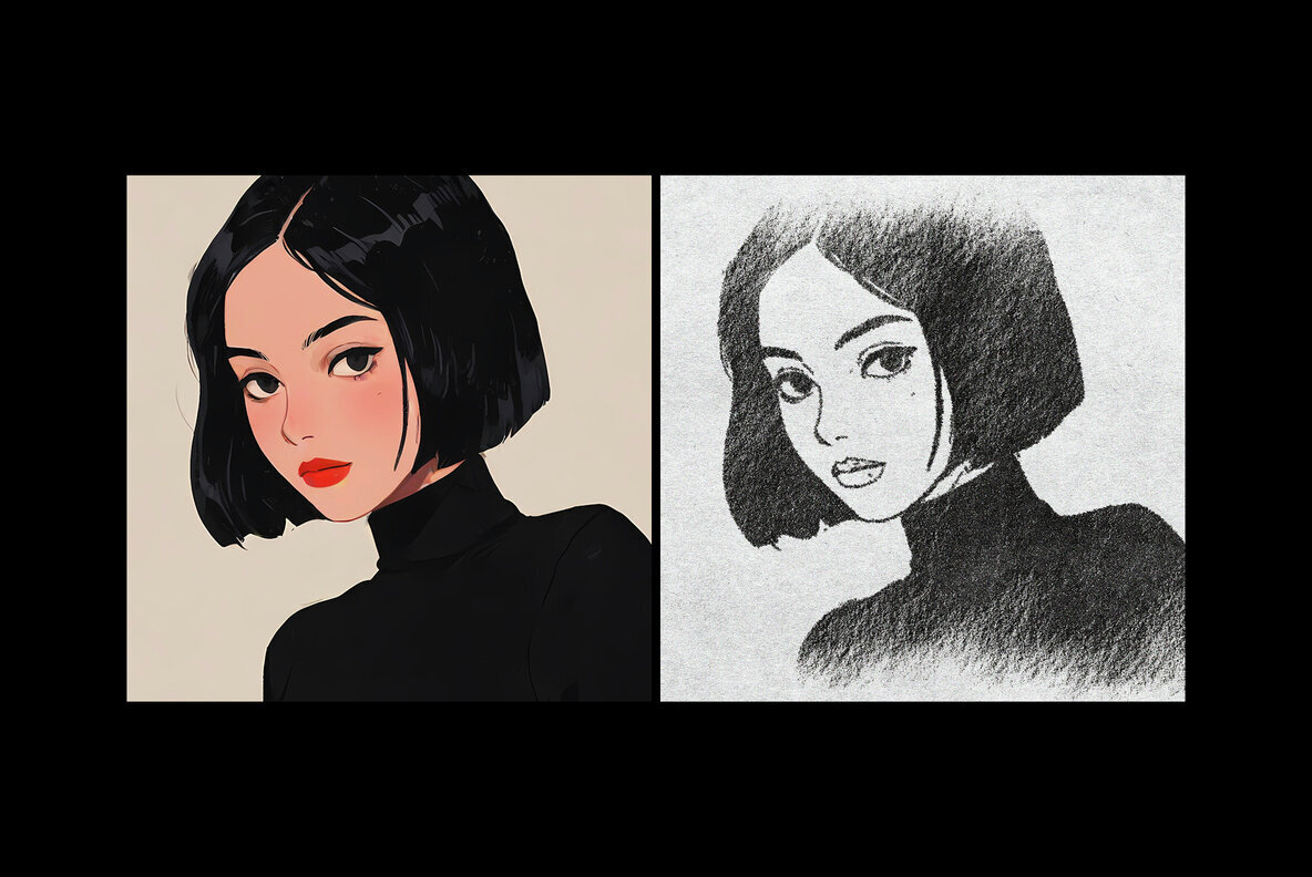 Pencil Sketch Effect 3