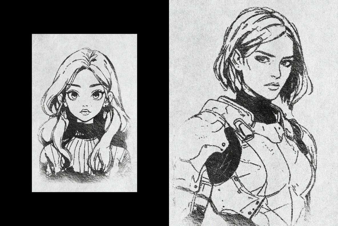 Pencil Sketch Effect 4