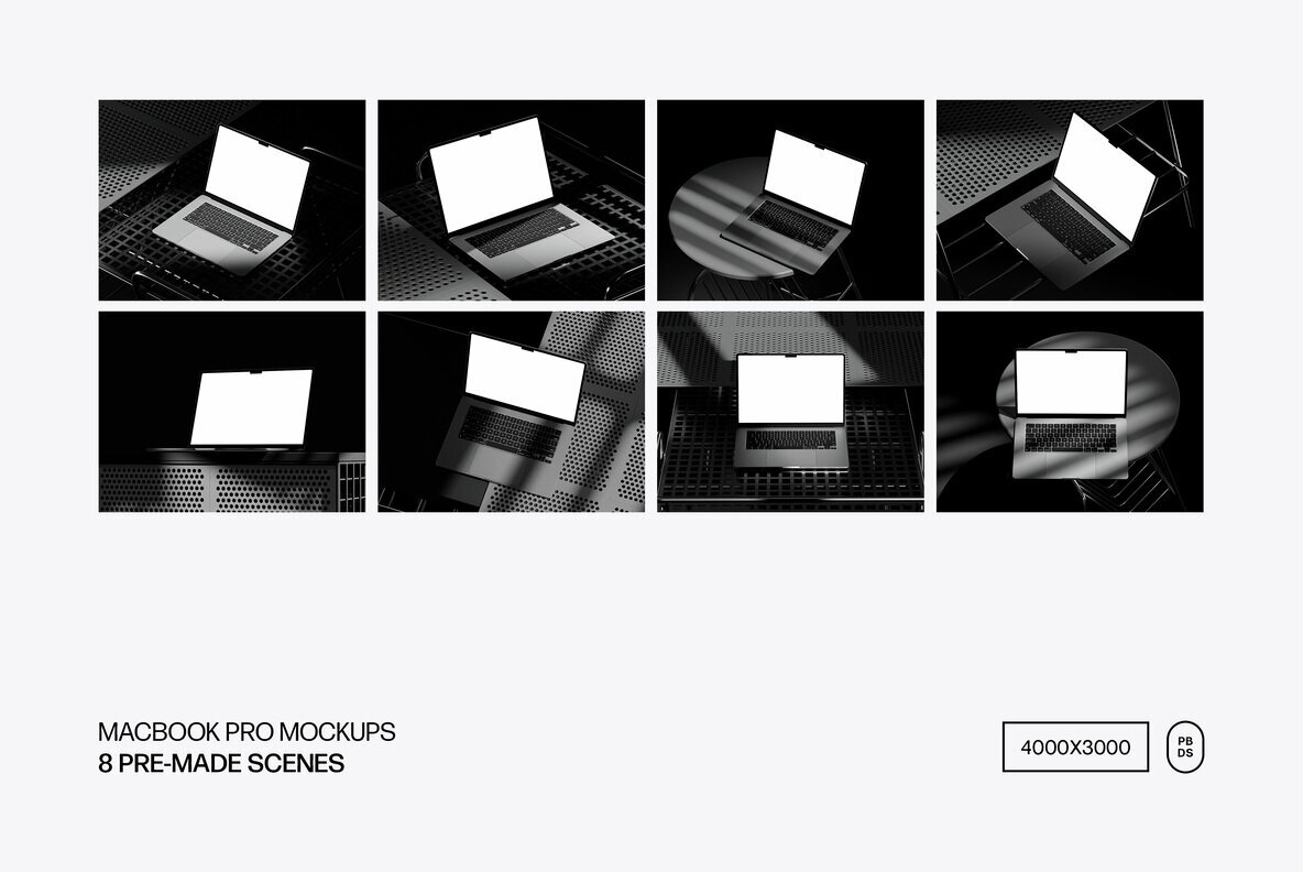 Macbook Pro 14 Mockups 2