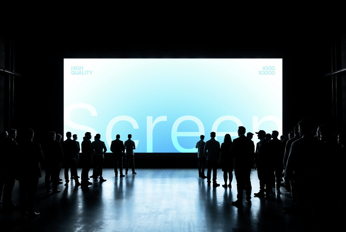 Event Hall Screen Mockup 1