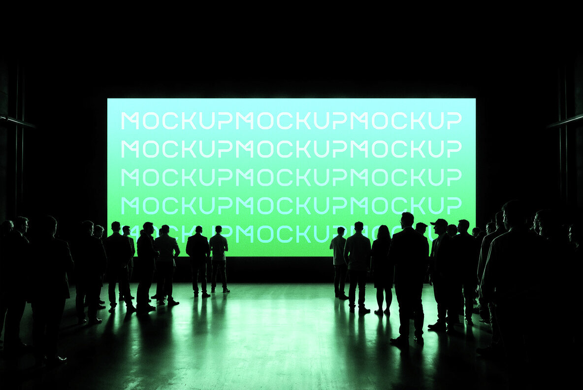 Event Hall Screen Mockup 2