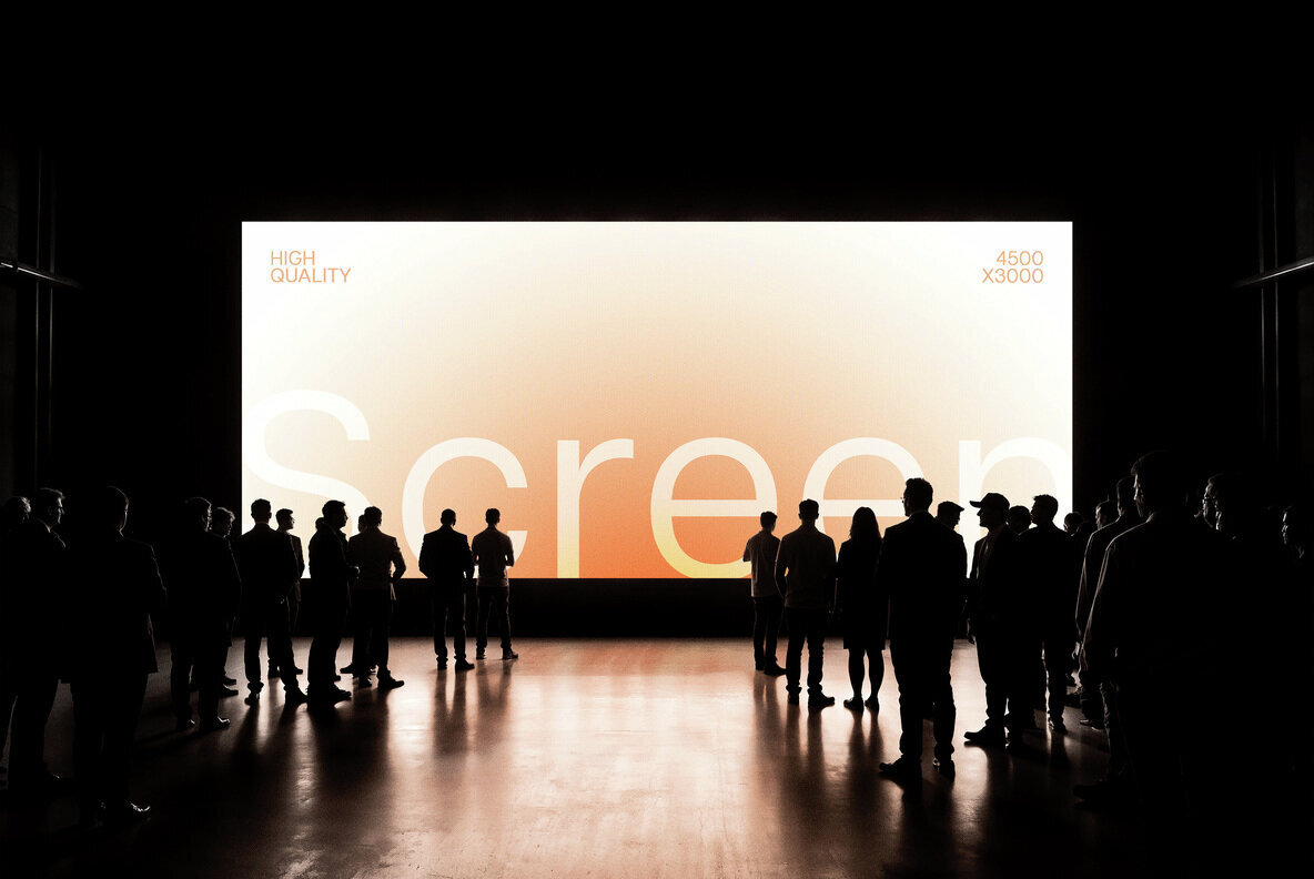 Event Hall Screen Mockup 3