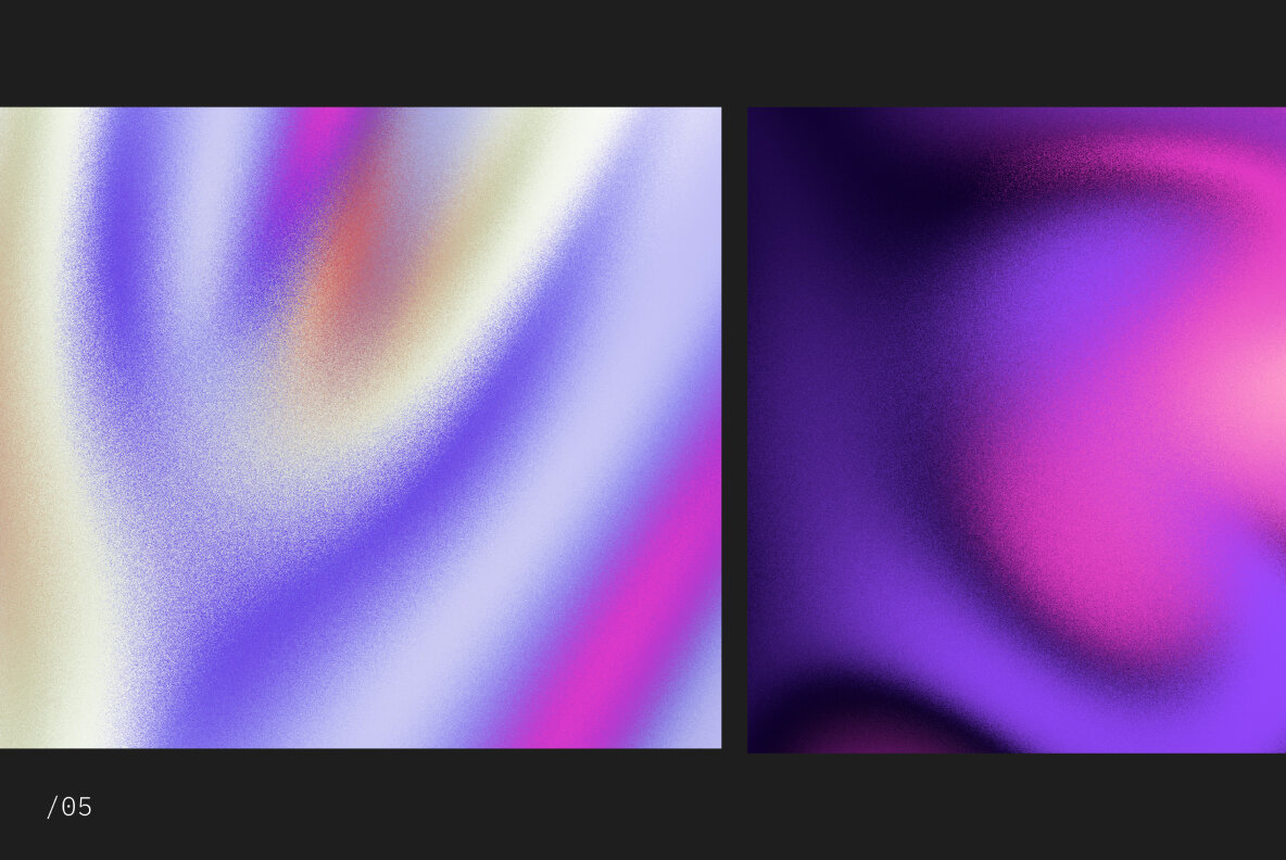 12 Gradient Grainy Backgrounds 6