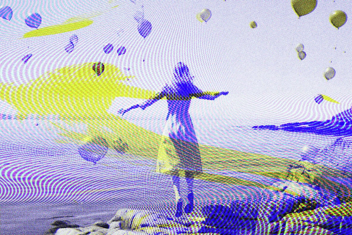 TV CRT Glitch Screen Photo Effect 5